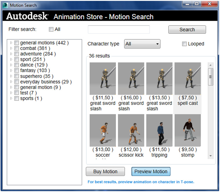 Autodesk Animation Store w 3ds Max - Mixamo - PCC Polska