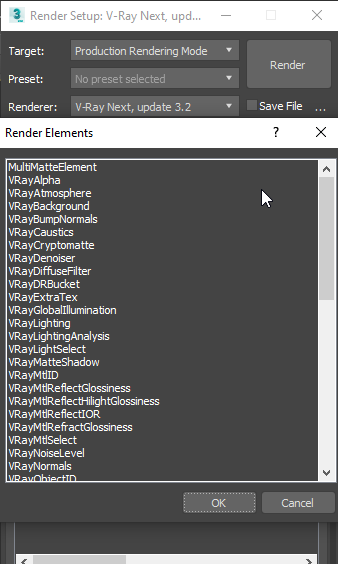render passes postprodukcja wizualizacji