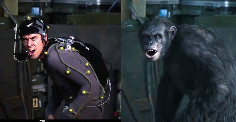 Motion capture tworzenie filmowych postaci - Planeta Małp