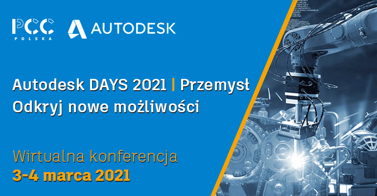 Konferencja Autodesk DAYS 2021 Przemysł