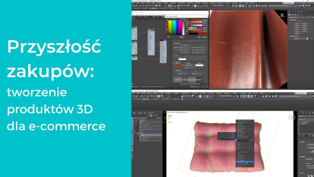 Przyszłość zakupów: tworzenie produktów 3D dla e-commerce, technologia 3D w reklamach
