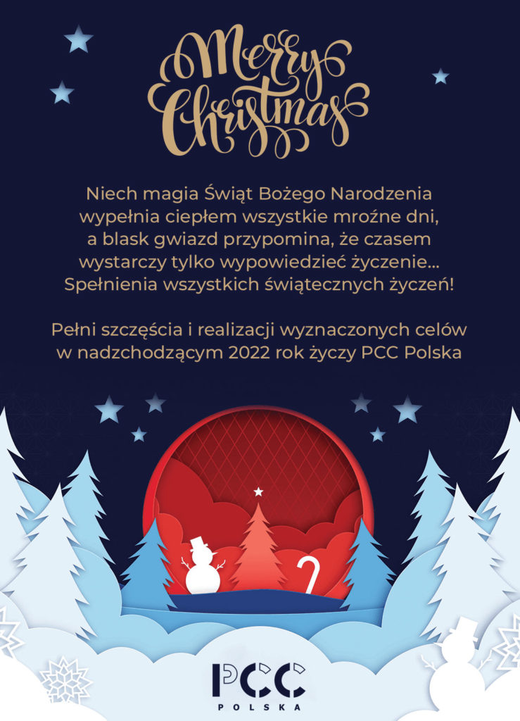 Świąteczne życzenia od PCC Polska