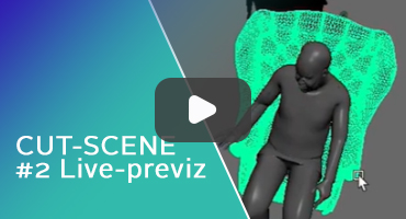Tworzeni cut-sceny z live previzem (na żywo) Autodesk Maya, Arnold, Xsens, Mocap, Faceware