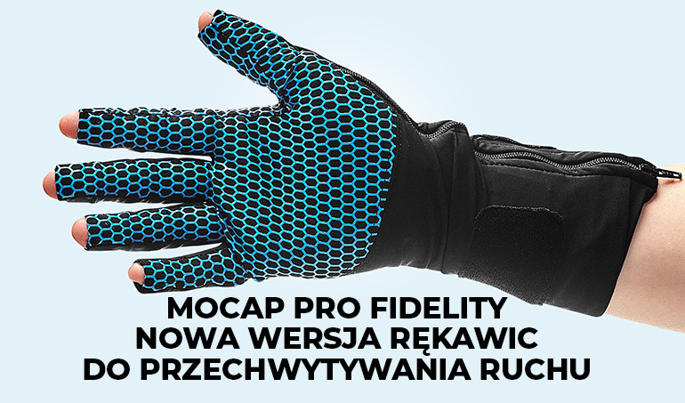 MoCap Pro Fidelity - Stretchsens - Nowość!
