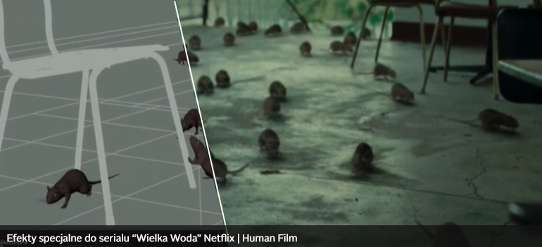 Netflix serial wielka woda efekty specjalne od Human Film