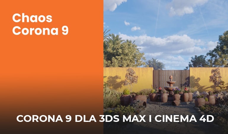 Chaos Corona 9 dla 3ds Max i Cinema 4D-min