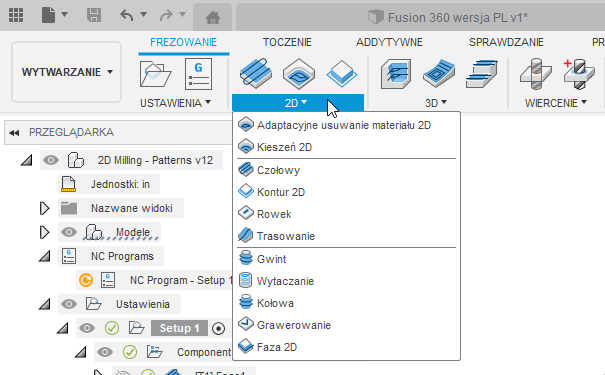 Fusion 360 w polskiej wersji językowej 3
