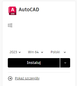polska wersja językowa programu AutoCAD i AutoCAD LT 1