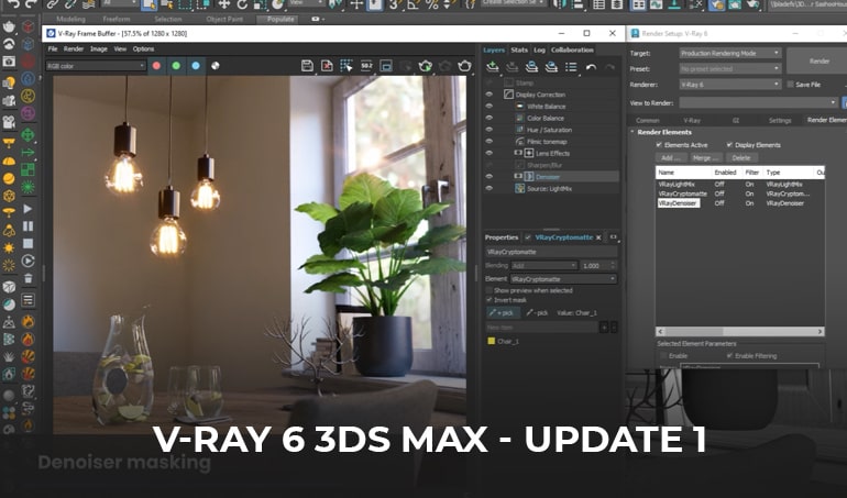 V-ray 6 3ds Max - Update 1