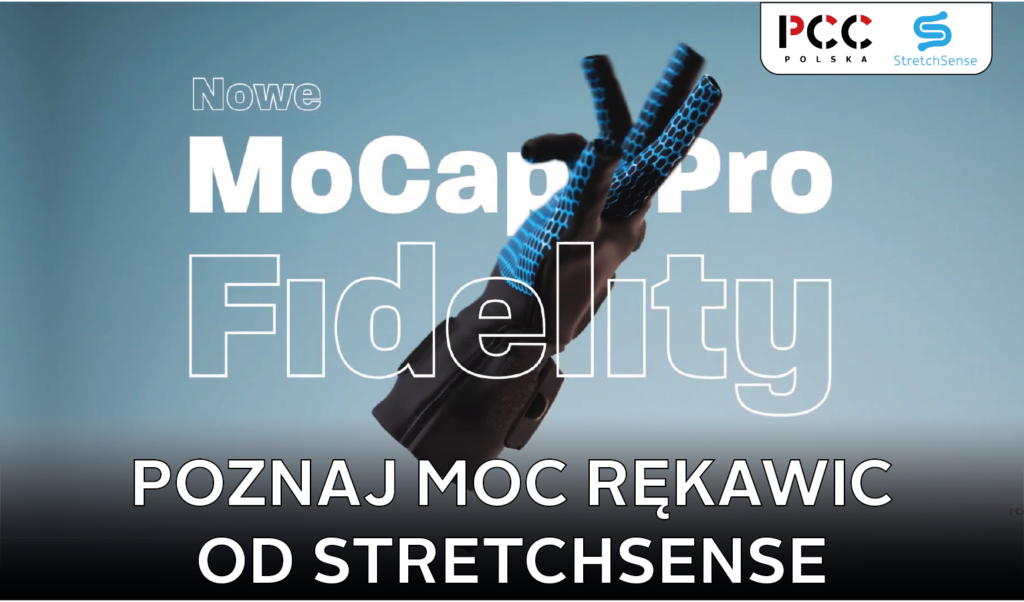Rękawice MoCap Pro Fidelity od stretchsense. Poznaj ich możliwości