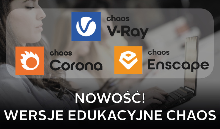 Wersje edukacyjne od Chaos dostępne w PCC Polska